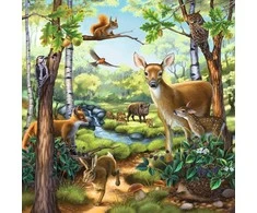 Ravensburger Dėlionė 3x49 vnt. - Gyvūnai