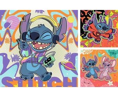 Ravensburger Dėlionė 3x49 vnt. - Disney Stičas