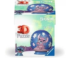 Ravensburger 3D Dėlionė 55 vnt. - Disney Angel (Stitch) kamuolys
