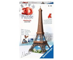 RAVENSBURGER 3D mini dėlionė Eifelio bokštas, 54d, 12536
