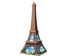 RAVENSBURGER 3D mini dėlionė Eifelio bokštas, 54d, 12536