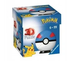 Ravensburger 3D Dėlionė 54 vnt. - Pokemon kamuolys