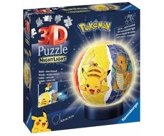 Ravensburger 3D Dėlionė 72 vnt. - Pokemon kamuolys