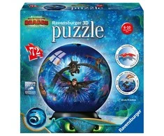 Dragons 3D Puzzle - RAVENSBURGER dėlionė