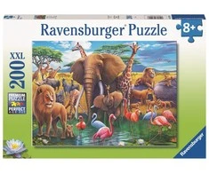 Ravensburger Dėlionė 200 vnt. - Laukiniai gyvūnai