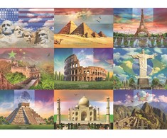 Ravensburger "XXL" Dėlionė 200 vnt. - Monumentai