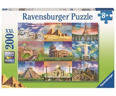 Ravensburger "XXL" Dėlionė 200 vnt. - Monumentai