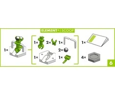Ravensburger GraviTrax prailginimo rinkinio kaskadas