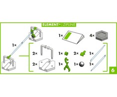 Ravensburger GraviTrax prailginimo lynų takai