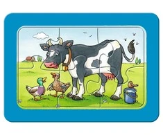 Ravensburger Dėlionė 3 x 6 vnt. - Mano pirmoji dėlionė