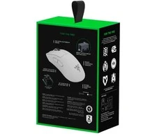 Razer DeathAdder V3 Pro belaidė pelė žaidimamas, Baltos spalvos