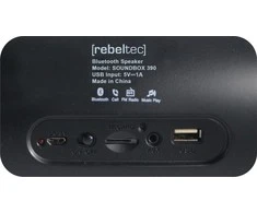 Nešiojamas garsiakalbis Rebeltec SoundBox 390, juoda