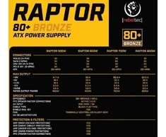 Rebeltec RAPTOR 800W