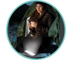 „rebeltec“ nešiojamoji baterija P10 LCDPD 10 000 mAh su stipria šviesos šaltinio funkcija, išėjimo galia 22,5 W (PD20W)