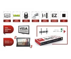 Red Eagle TELEVIZORIAUS ARBA MONITORIAUS LAIKIKLIS AX-MAGNUM