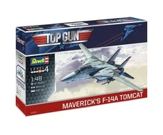 Revell Top Gun F-14A Tomcat lėktuvo modelis 1/48