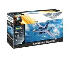 Klijavimo modelis Revell Maverick's F/A-18E, baltas