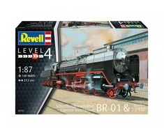 Revell BR01 ekspresinis garvežys su tenderiu 2'2' T32, 1:87 H0 rinkinys