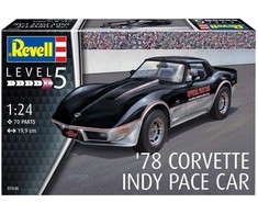 Revell 78 Corvette Indy Pace Car - PLASTIKINIS modeliavimo rinkinys