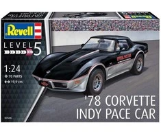 Revell 78 Corvette Indy Pace Car - PLASTIKINIS modeliavimo rinkinys