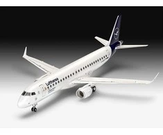 Revell Embraer 190 Lufthansa nauja livrea 1:144 plastikinis lėktuvo modelis