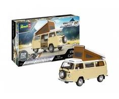 Revell VW T2 Camper 1:24 Click System plastikinis modelis (be klijų)