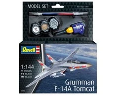 Revell Grumman F‑14A Tomcat dovanų rinkinys 1/144 su dažais ir klijais