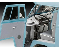 Revell Volkswagen T1 furgonas Gulf dekoracija, 1/24 plastikinis modelio rinkinys