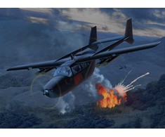 Lėktuvo Cessna O-2A Skymaster surenkamas modelis Revell 1/48 03819