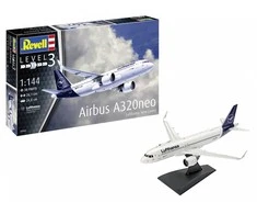 Revell Airbus A320neo Lufthansa dovanų rinkinys 1/144 – surenkamas modelis