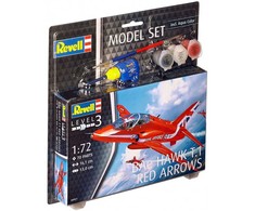 Revell BAe Hawk T.1 Raudona Arrows dovanų komplektas 1/72 (64921)