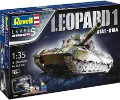 Revell - Leopard 1A1A1/A1A4 dovanų komplektas, 1/35, 05656