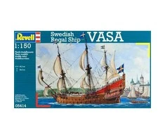 Revell Vasa – Švedijos karališkasis karo burlaivis 1:150, surenkamas