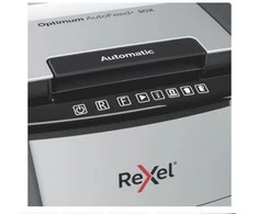 Popieriaus Smulkintuvas - Rexel Autofeed+ 90X Kryžminis 55 dB Juoda/Pilka