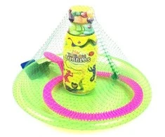 Tuban burbulų rinkinys - 250 ml burbulų skystis + lėkštė + 1 plastikinis žiedas