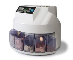 Monetų skaičiavimo ir rūšiavimo aparatas Safescan 1250 PLN Baltas