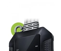 Aten | 2 prievadų USB 4K HDMI kabelis KVM jungiklis su nuotolinio prievado parinkikliu | CS22H-AT