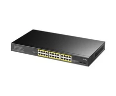 Šakotuvas Komutatorius - Cudy GS1028PS2 24-uostis Gigabit PoE Juodas