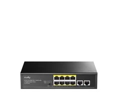 Komutatorius - Cudy FS1010PG 8 Prievadų PoE Greitasis Ethernet Juodas