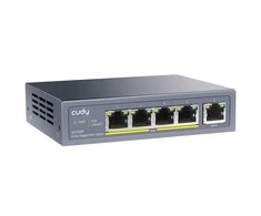 Komutatorius - Cudy GS1005P Gigabit PoE 5 Prievadai Pilkas