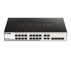 Šakotuvas D-LINK DGS-1210-20, Gigabit Smart Switch su 16 10/100/1000Base-T jungtys ir 4 Gigabit MiniGBIC (SFP) jungtys, 802.3x srauto valdymas, 802.3ad Link Aggregation, 802.1Q Quees.1p, 80 Prievado atspindėjimas,, Jumbo Frame palaikymas, 802.1D STP, ACL, LLDP, kabelių diagnostika, automatinio stebėjimo VLAN, automatinio balso VLAN, | D-Link | Tvarkoma L2 | Darbalaukis | 24 mėn.