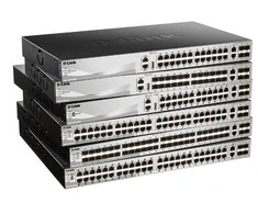 Šakotuvas D-LINK DGS-3130-54PS/E, 48 Gig L3 Stackable PoE Switch 2x10 Gig w/4xSFP+, Std Image | D-Link