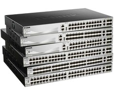 Šakotuvas D-Link Jungiklis DGS-3130-54S/E