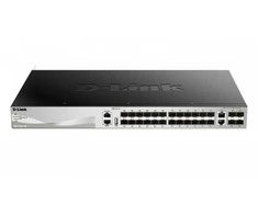 Šakotuvas D-Link | DGS-3130-30S | Jungiklis | Tvarkoma L3 | Montuojamas ant stovo | 10 Gbps (RJ-45) jungtys kiekis 2 | SFP jungtys kiekis 24 | SFP+ jungtys kiekis 4