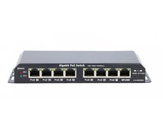 Šakotuvas EXTRALINK KRATOS GIGABIT POE SWITCH 8 PORTS 24V