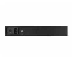 Šakotuvas LANBERG jungiklis PoE+ 19 colių 24x 1GB 2x SFP 250W RSGE-24P-2GE-2S-250 nevaldomas