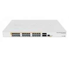 Maršrutizatorius MikroTik | CRS328-24P-4S+RM Gigabit Ethernet POE/POE+ router/switch | 12 mėn. | PoE/Poe+ jungtys quantity 24