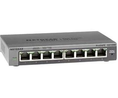 Šakotuvas Netgear GS108E-400EUS