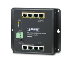 Šakotuvas Planet Technology Corporation Planet PoE jungiklis 1G 4ch. + 4 uplink, indust.