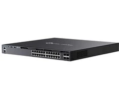 Šakotuvas TP-LINK SG6428XHP Omada 24 prievadų Gigabit sukraunamas L3 valdomas PoE+ jungiklis su 4 10G lizdais | TP-LINK